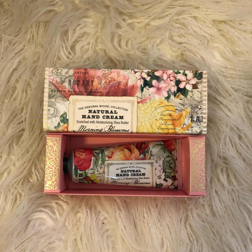 Morning Blossoms-Natural Hand Cream DEBORAH MICHEL COLLECTION.